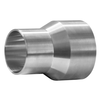 Steel & Obrien 6" x 4" BPE Weld End Short Conc Reducer, 5-5/8" Long 316SS SF1 S31S-6X4-PL-316